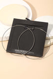 Gold OR Silver Dipped Classic Hoops