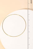 Gold OR Silver Dipped Classic Hoops